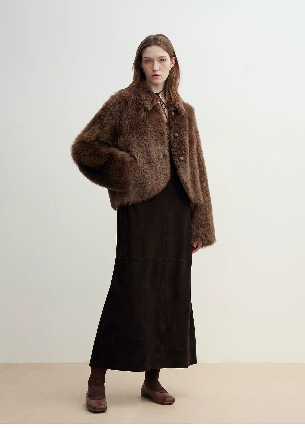 Sheepskin coat