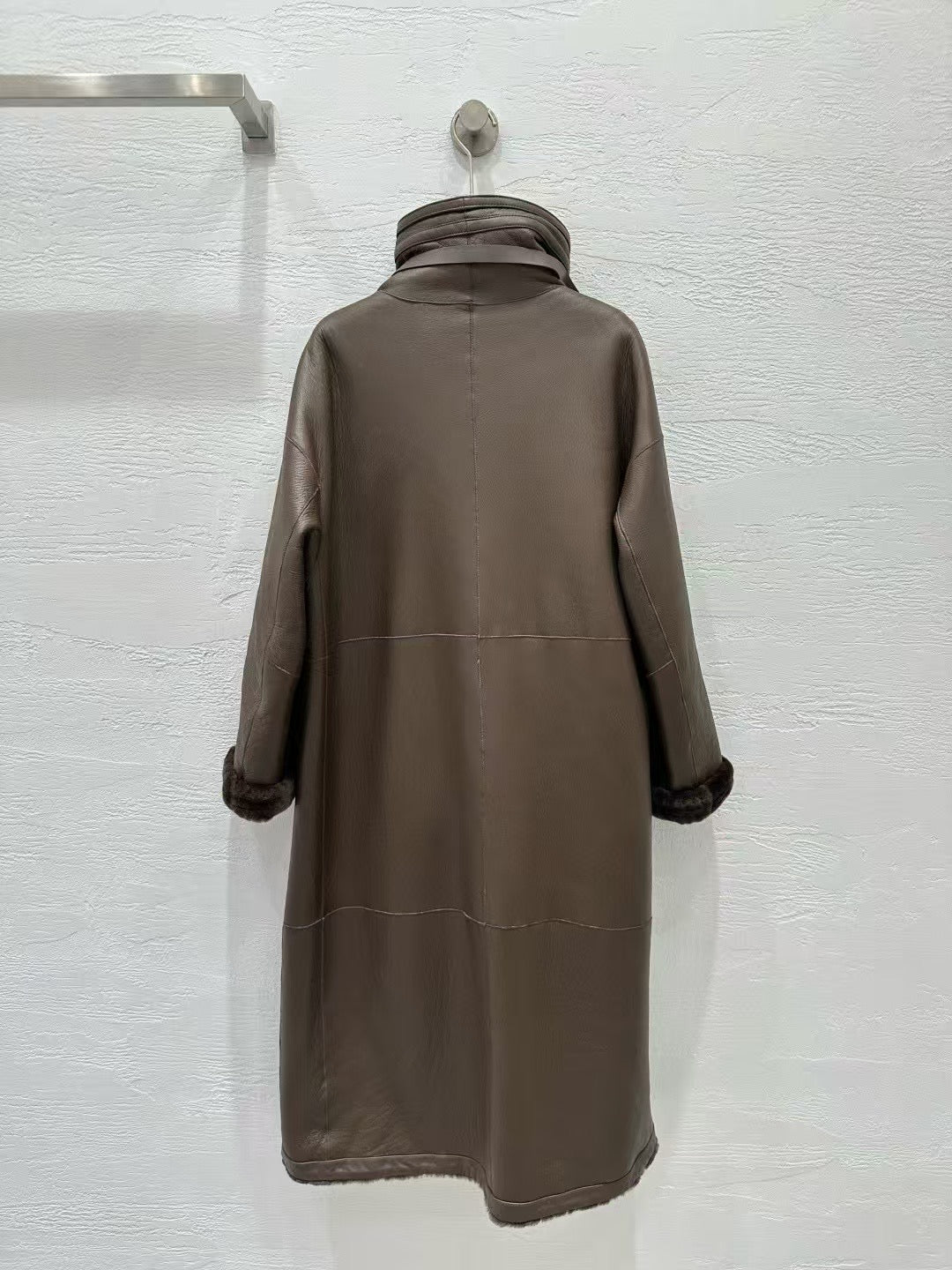 Sheepskin coat