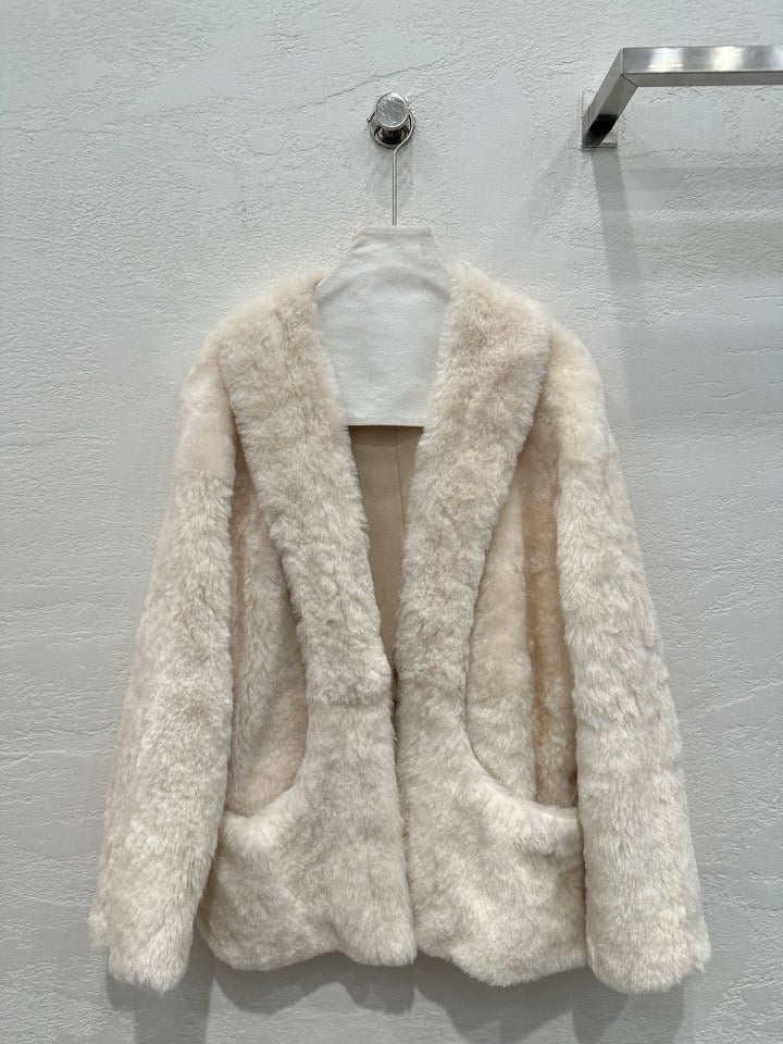 Sheepskin coat