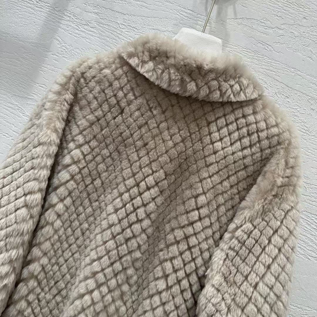 Sheepskin coat
