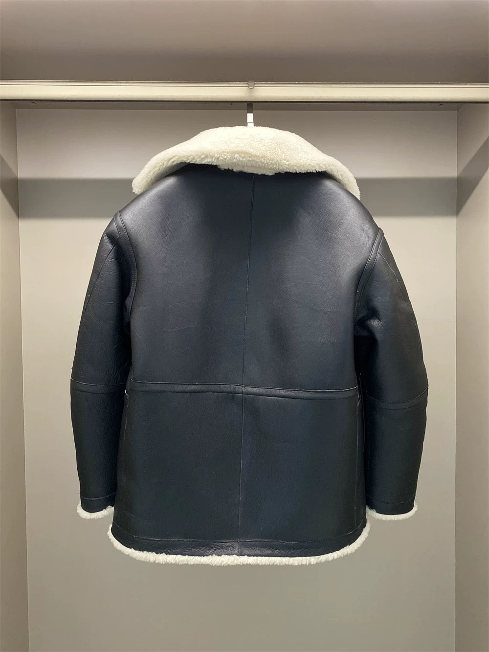 Sheepskin coat