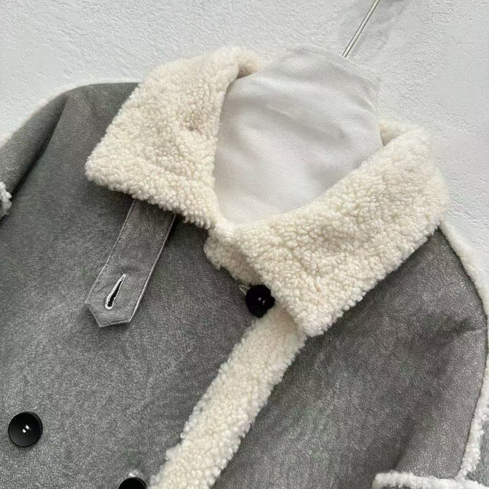 Sheepskin jacket