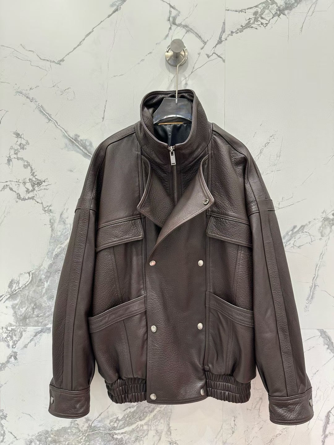 Leather jacket