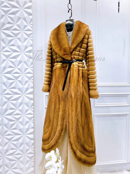 Danish mink fur coat