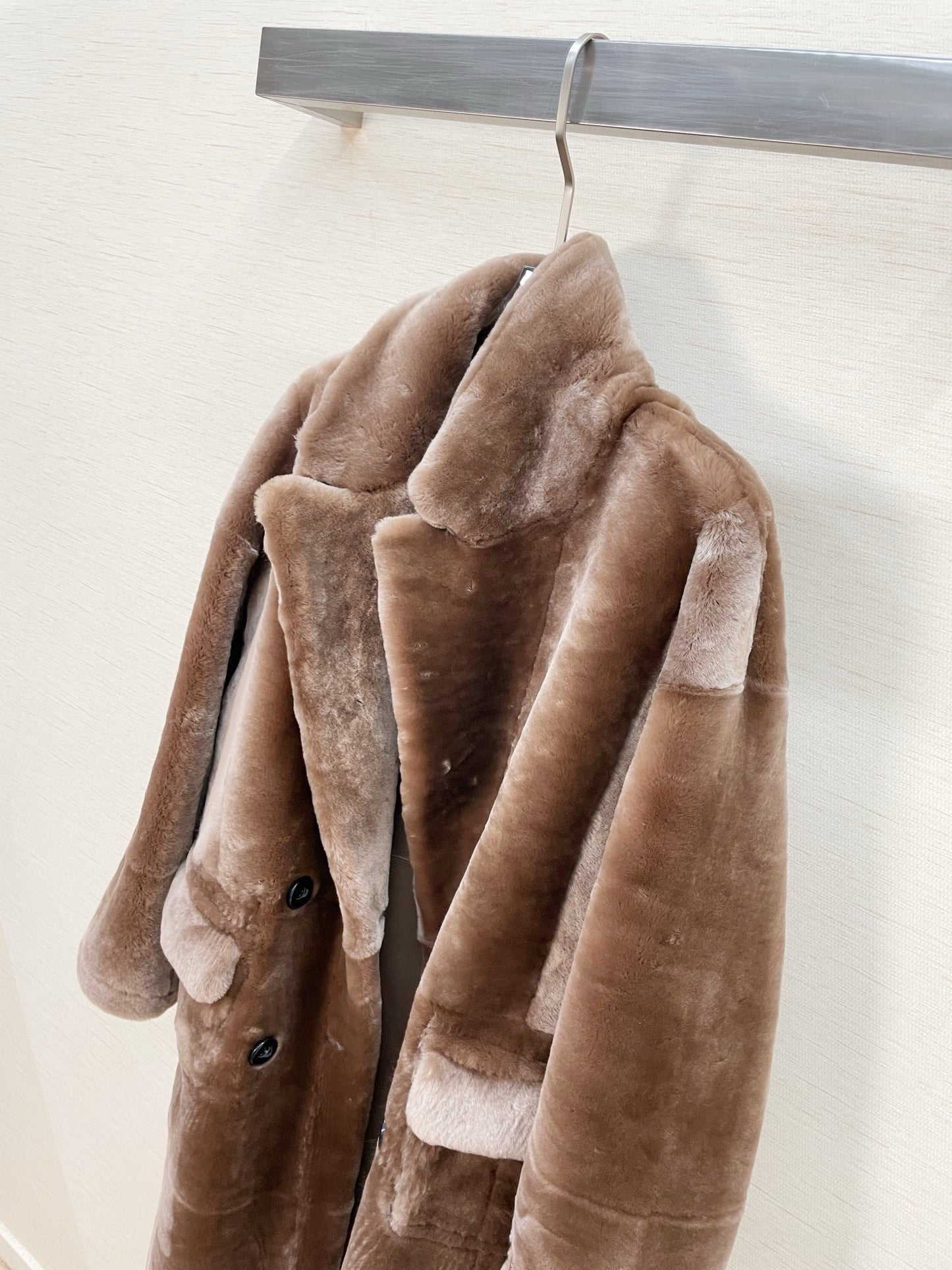 Sheepskin coat