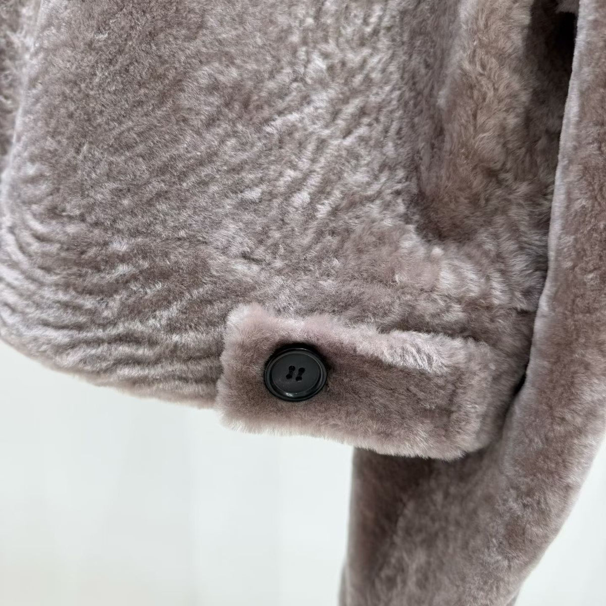 Sheepskin coat