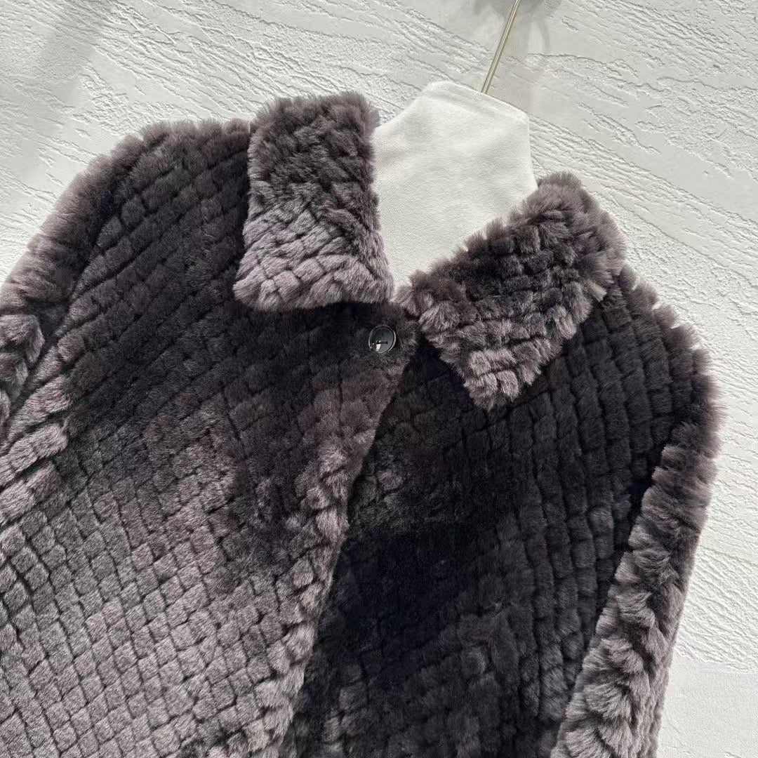 Sheepskin coat