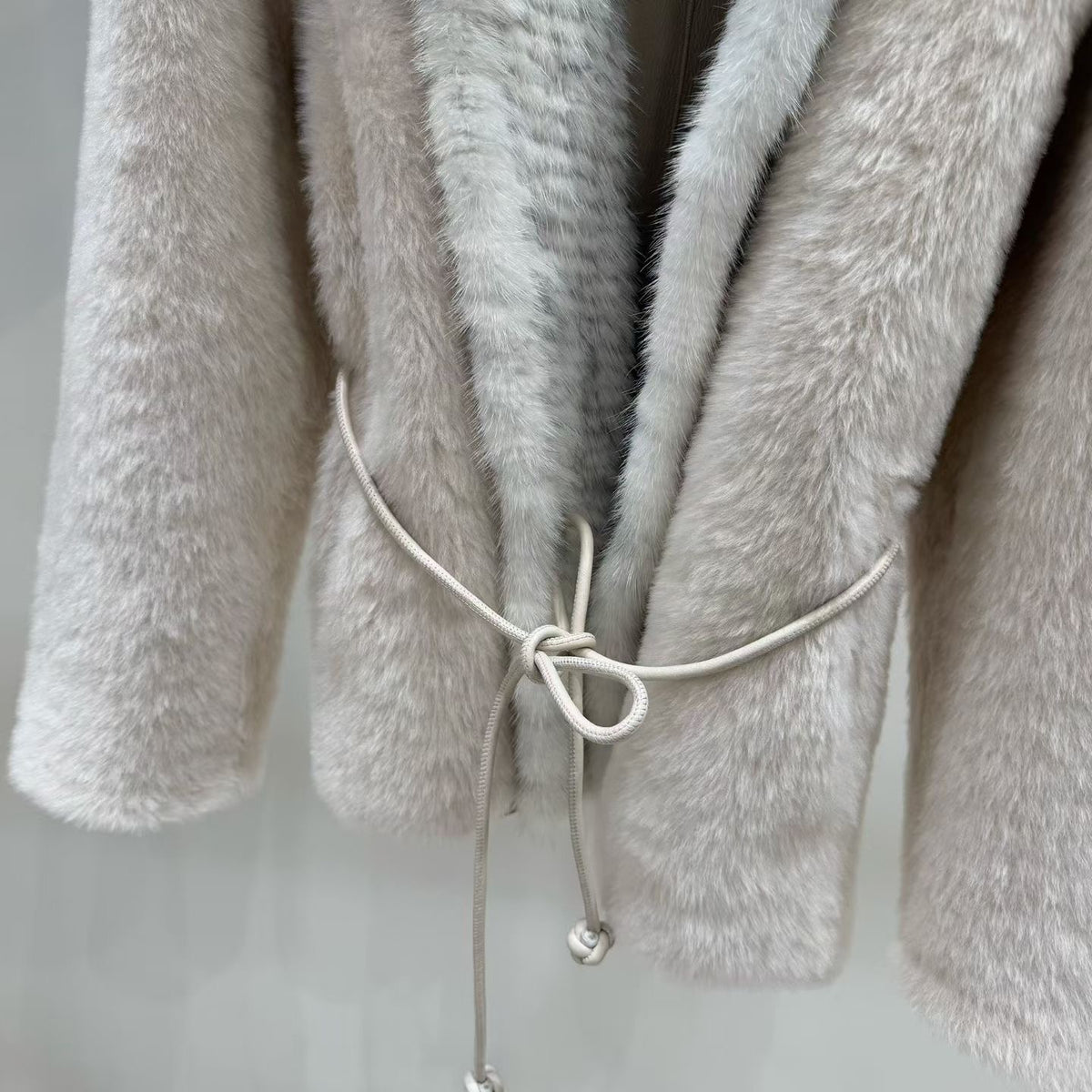 Sheepskin coat