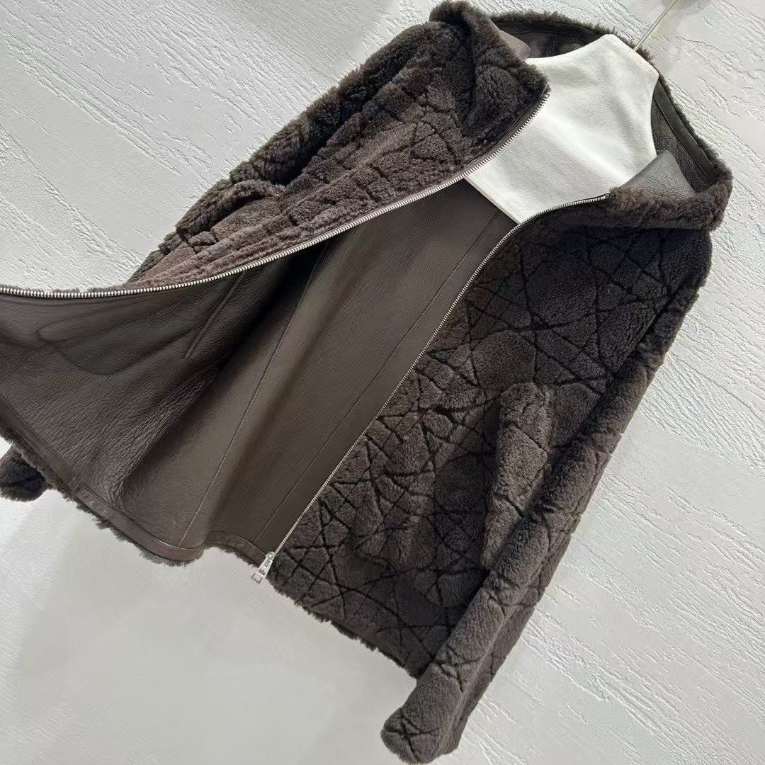 Sheepskin coat