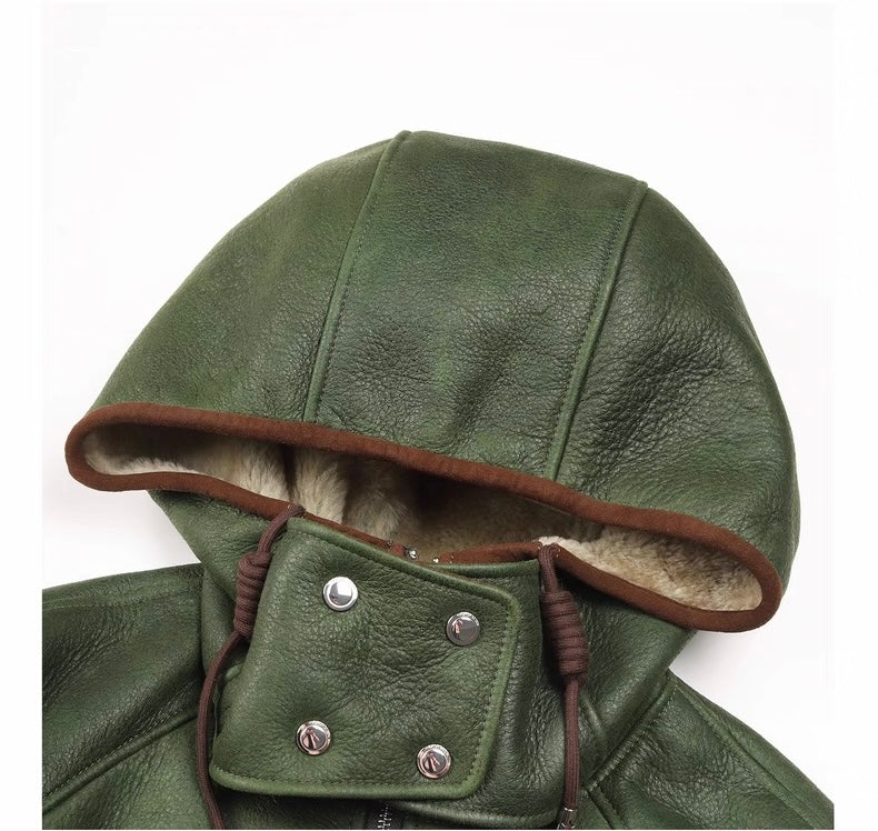 Sheepskin jacket