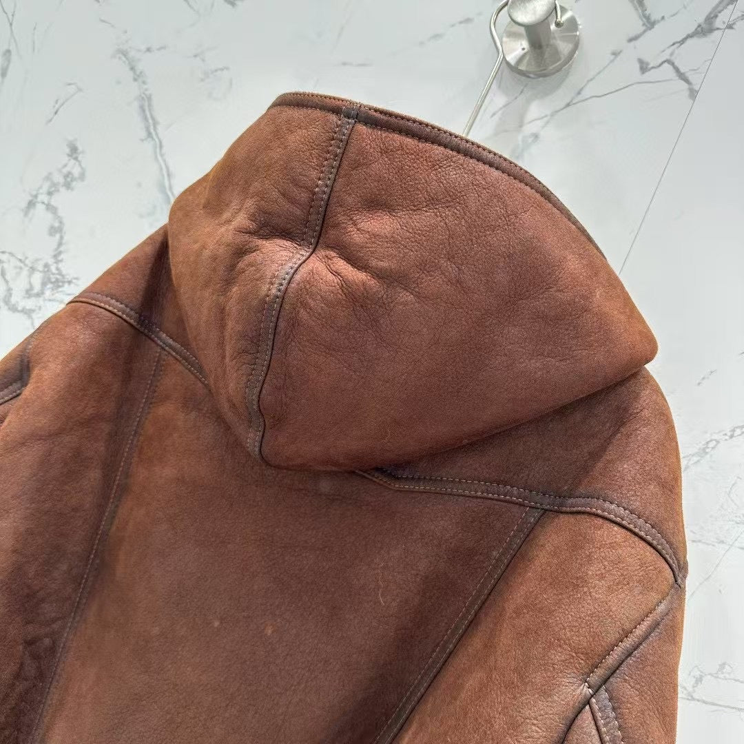 Sheepskin jacket
