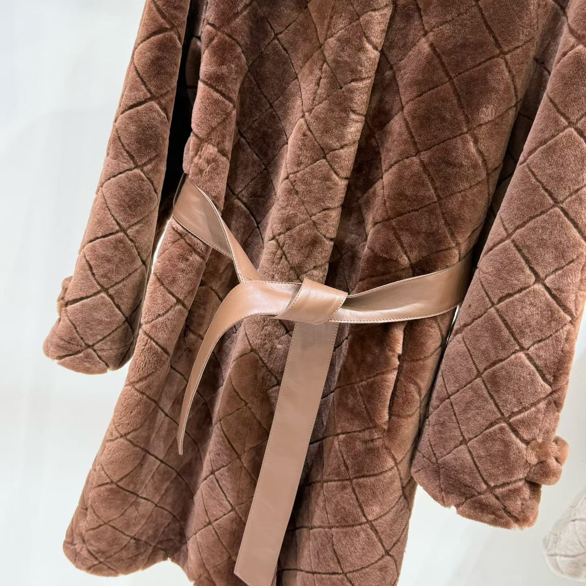 Sheepskin coat