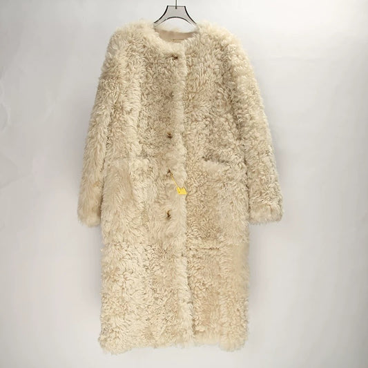 Sheepskin coat