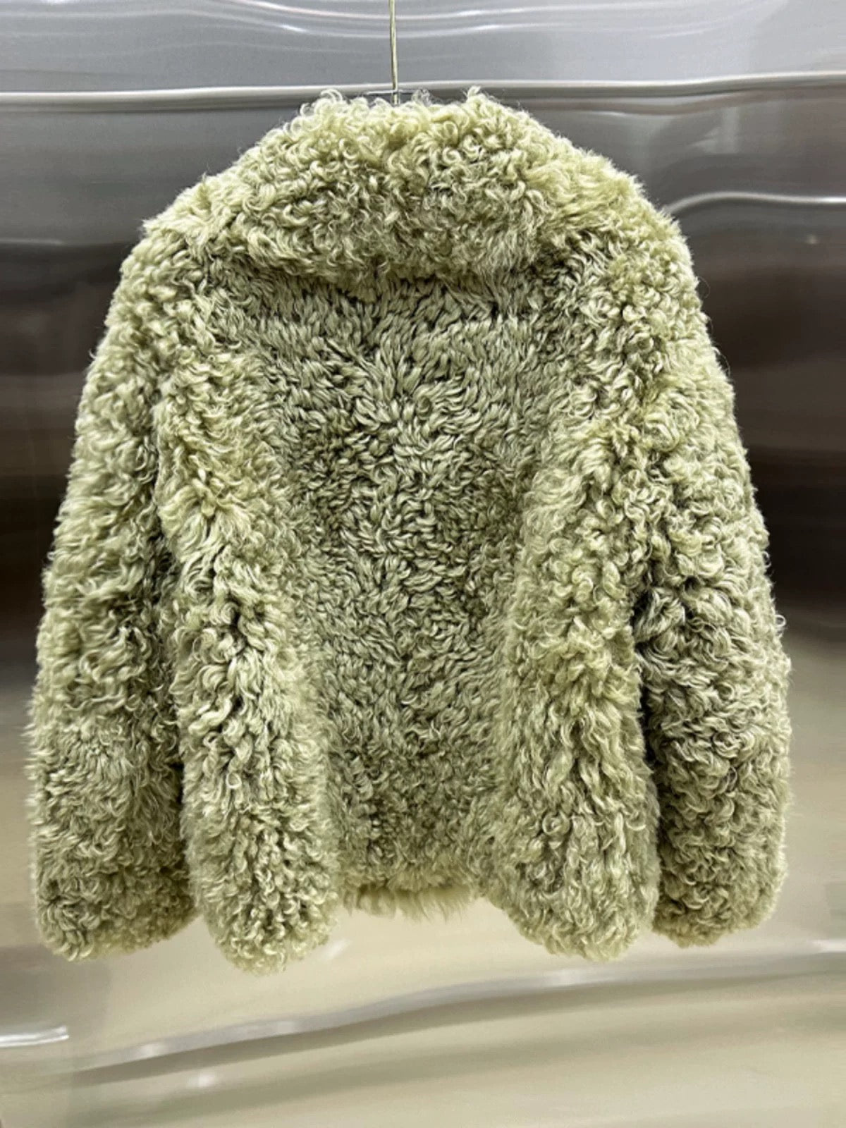 Sheepskin coat