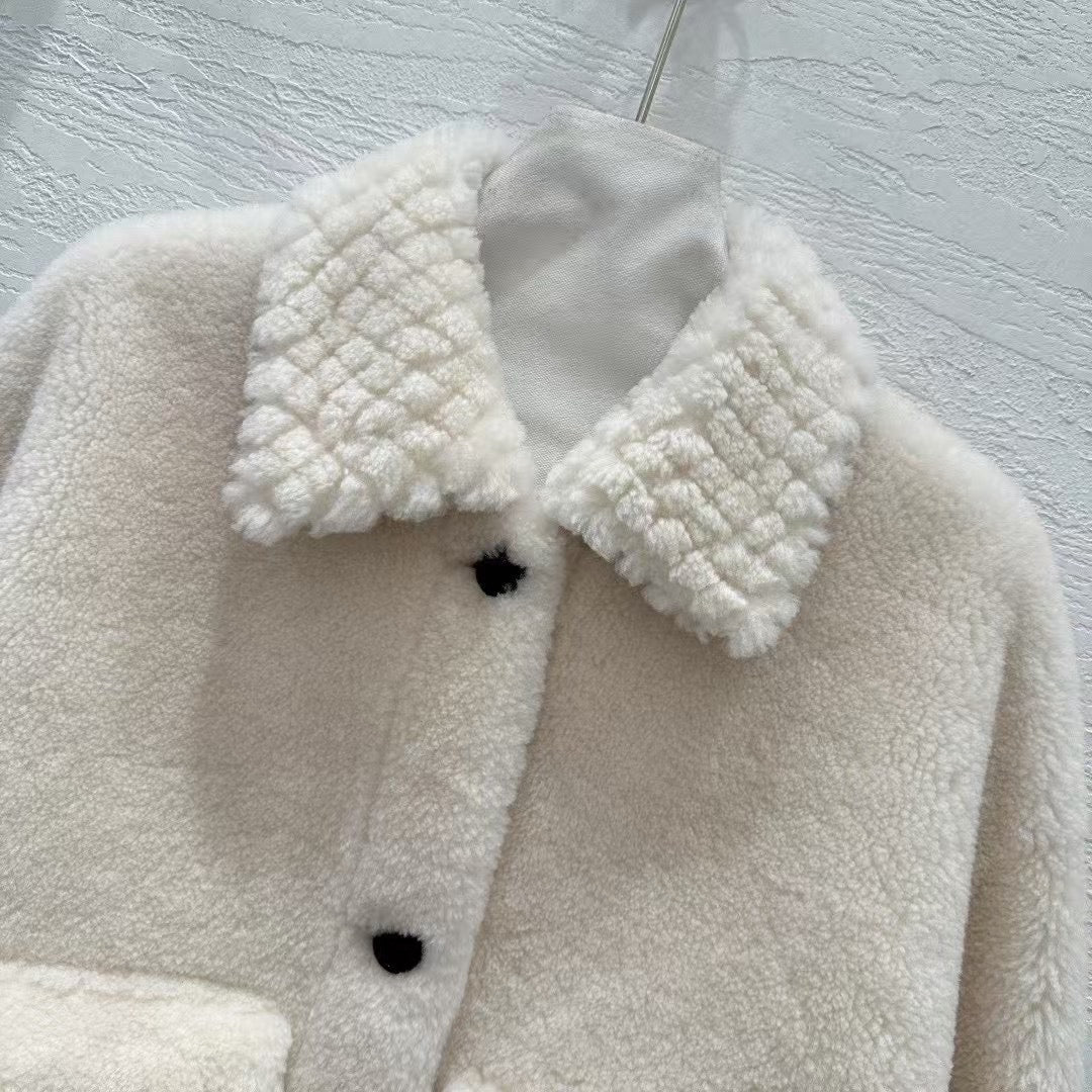 Sheepskin coat