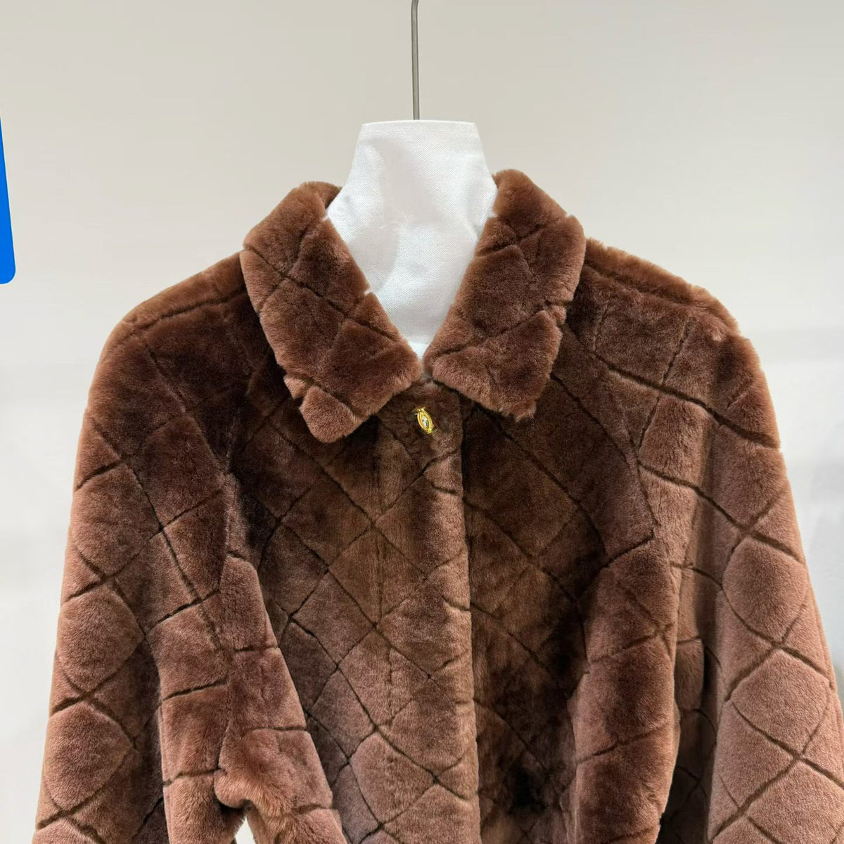 Sheepskin coat