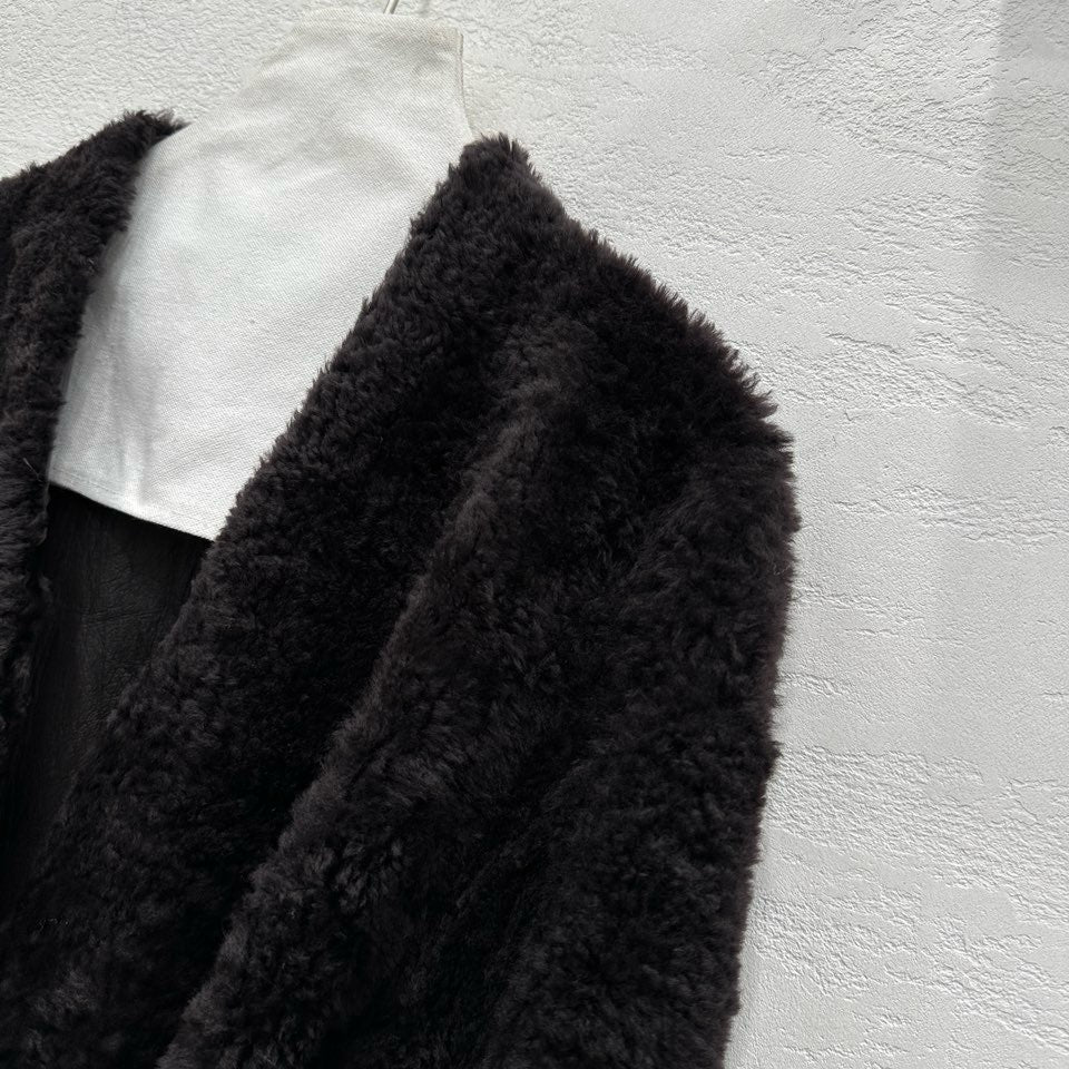 Sheepskin coat