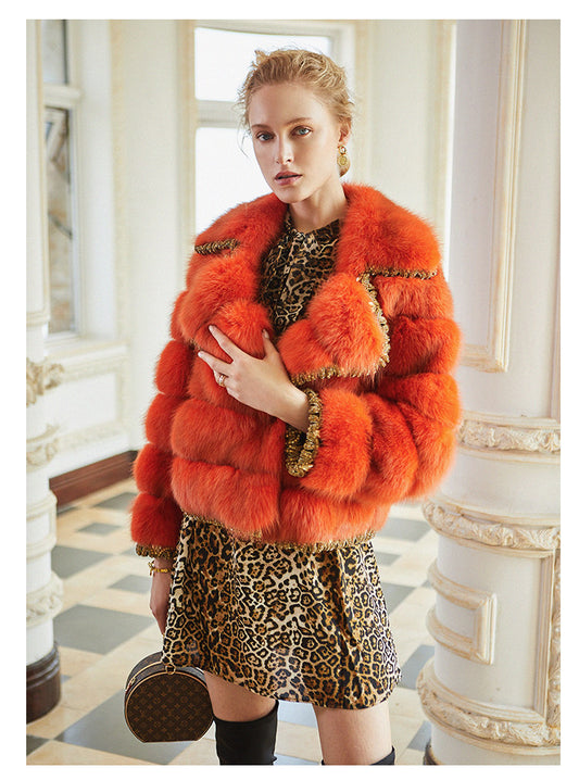 Sable fur coat