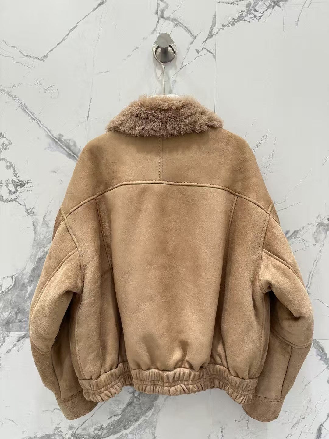 Sheepskin coat