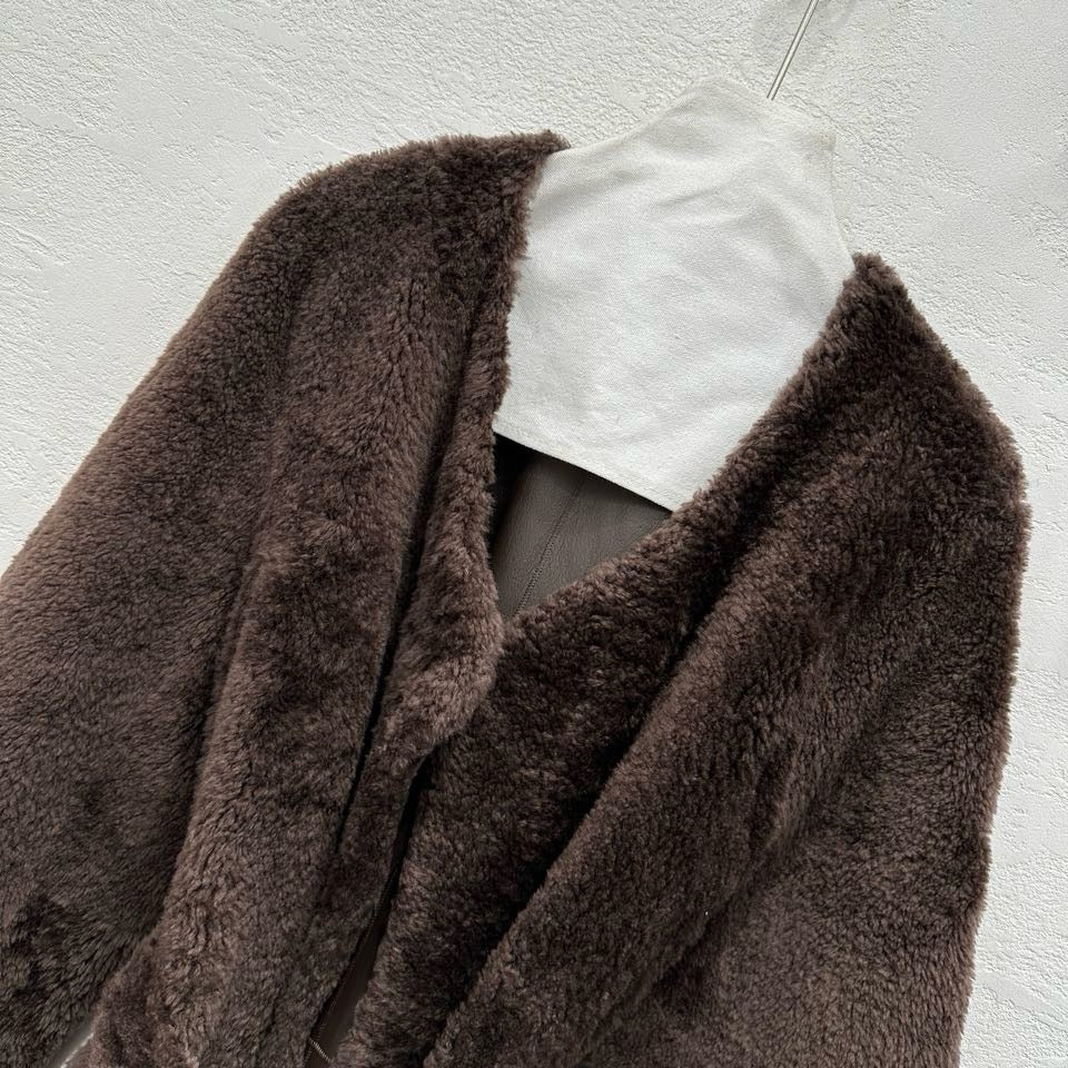 Sheepskin coat