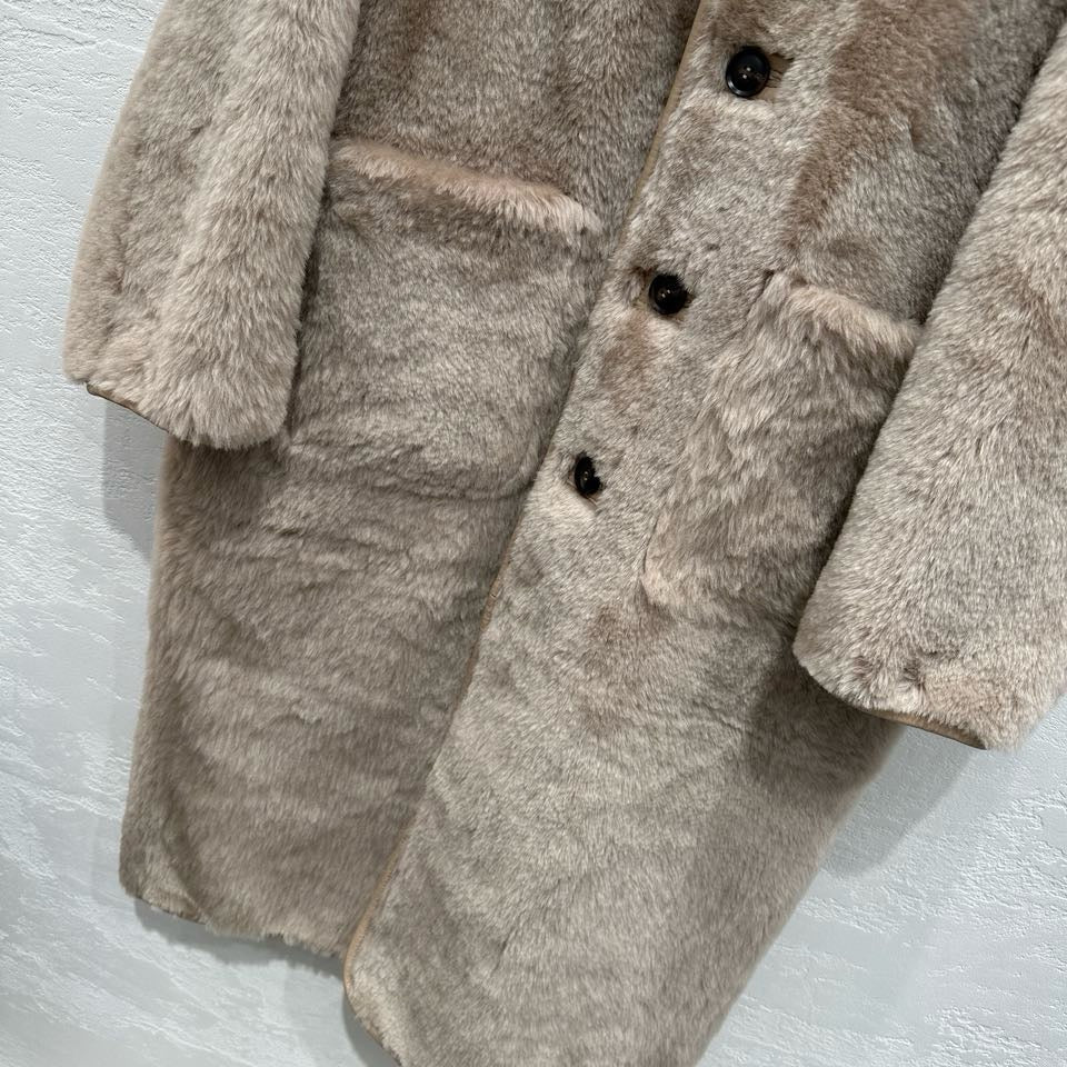 Sheepskin coat