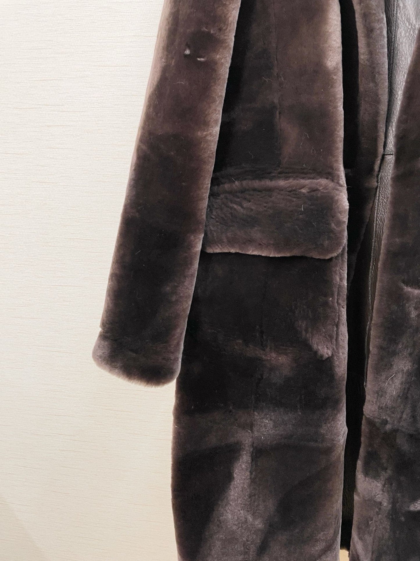 Sheepskin coat