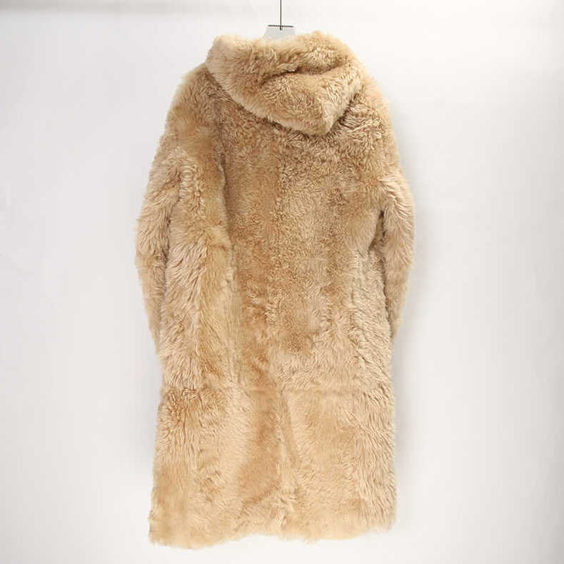 Sheepskin coat