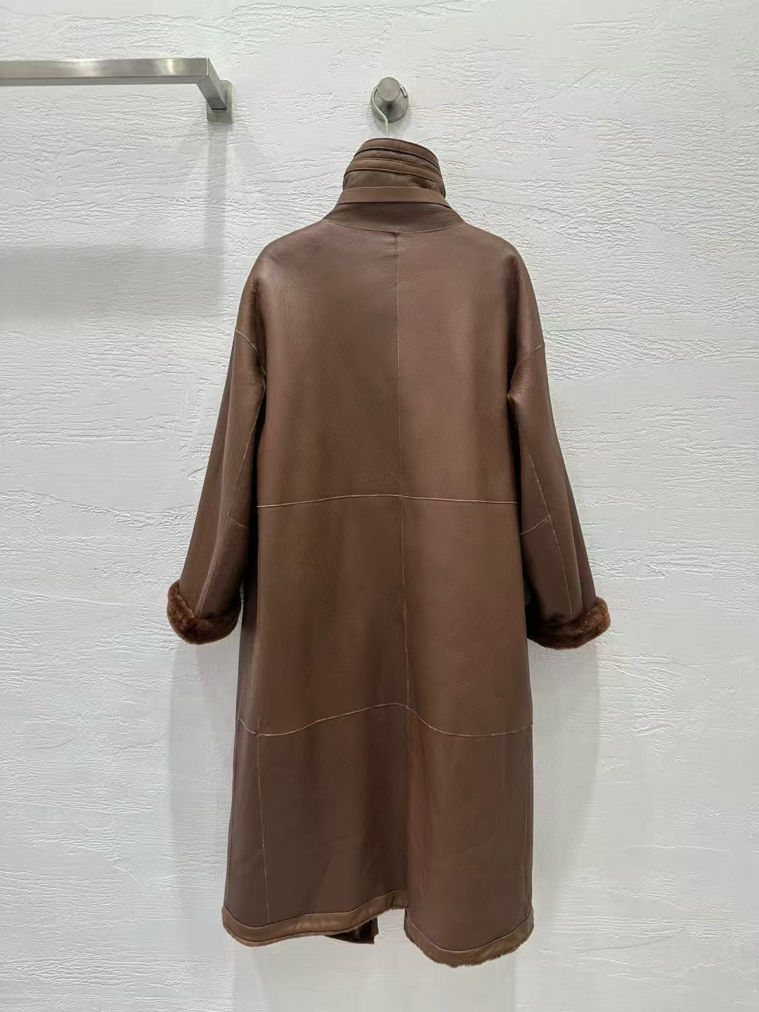 Sheepskin coat