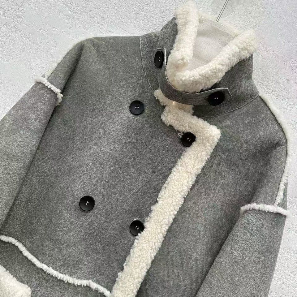 Sheepskin jacket