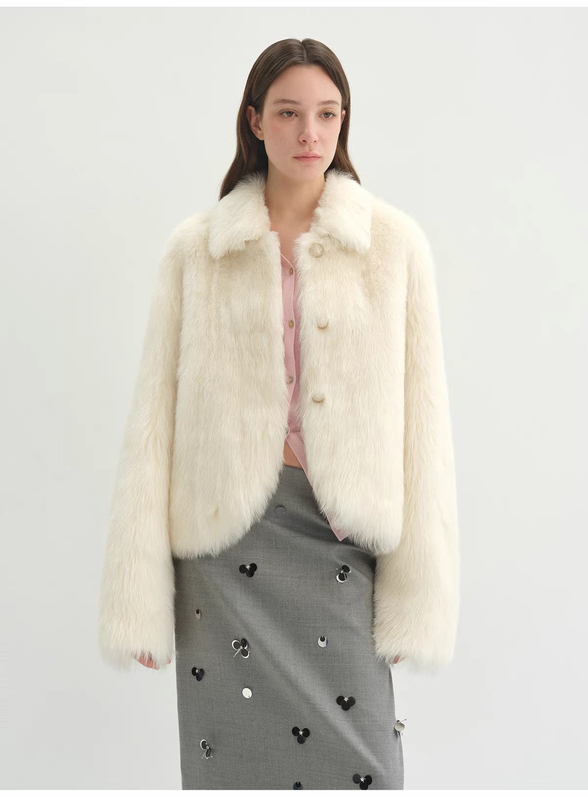 Sheepskin coat