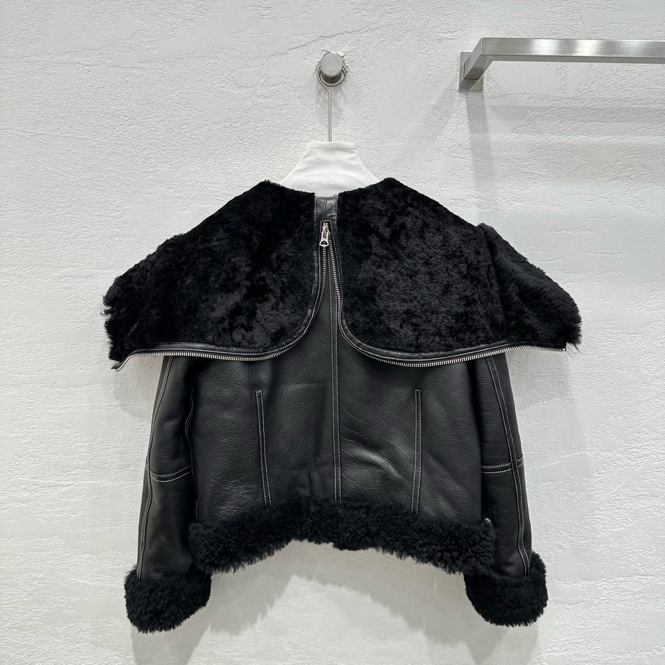 Sheepskin jacket