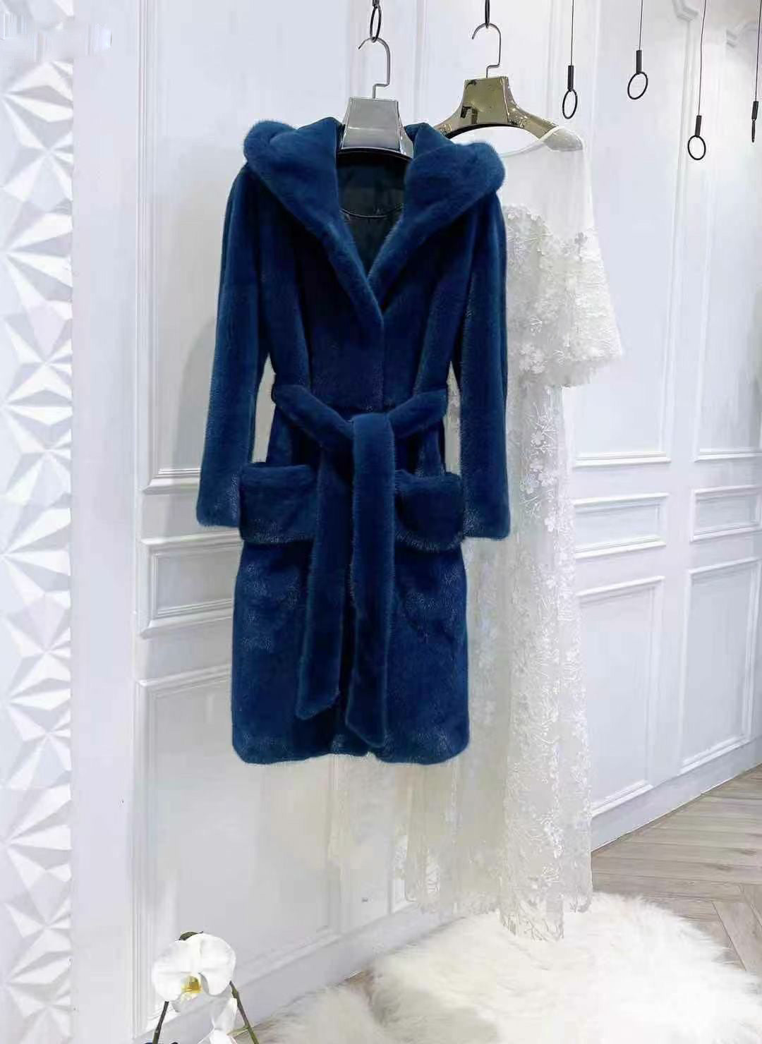 Danish mink fur coat