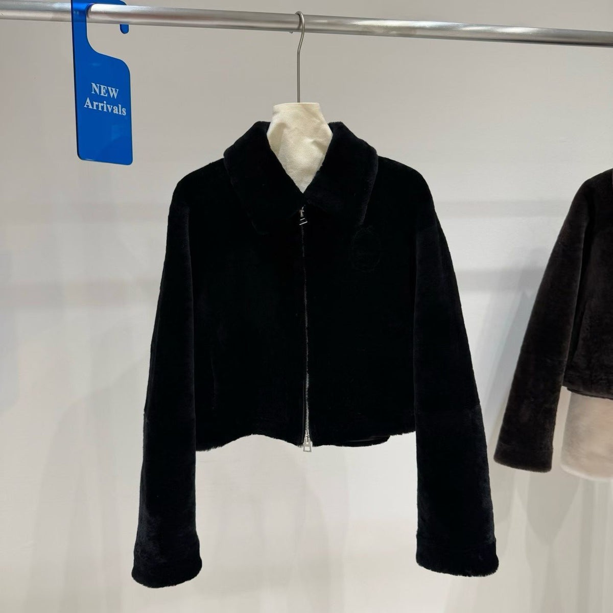 Sheepskin coat