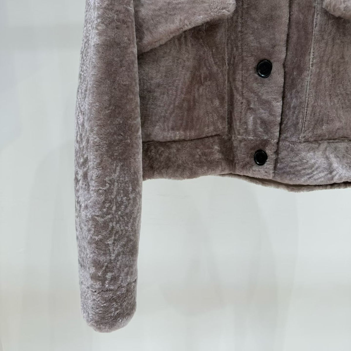 Sheepskin coat