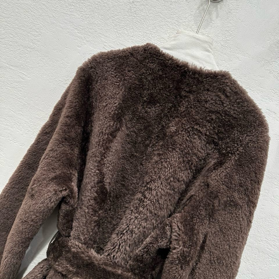 Sheepskin coat