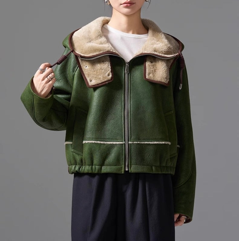 Sheepskin jacket