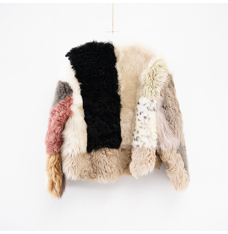 Sheepskin coat