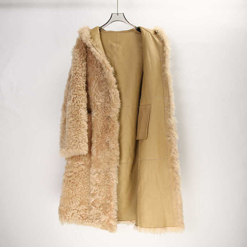 Sheepskin coat