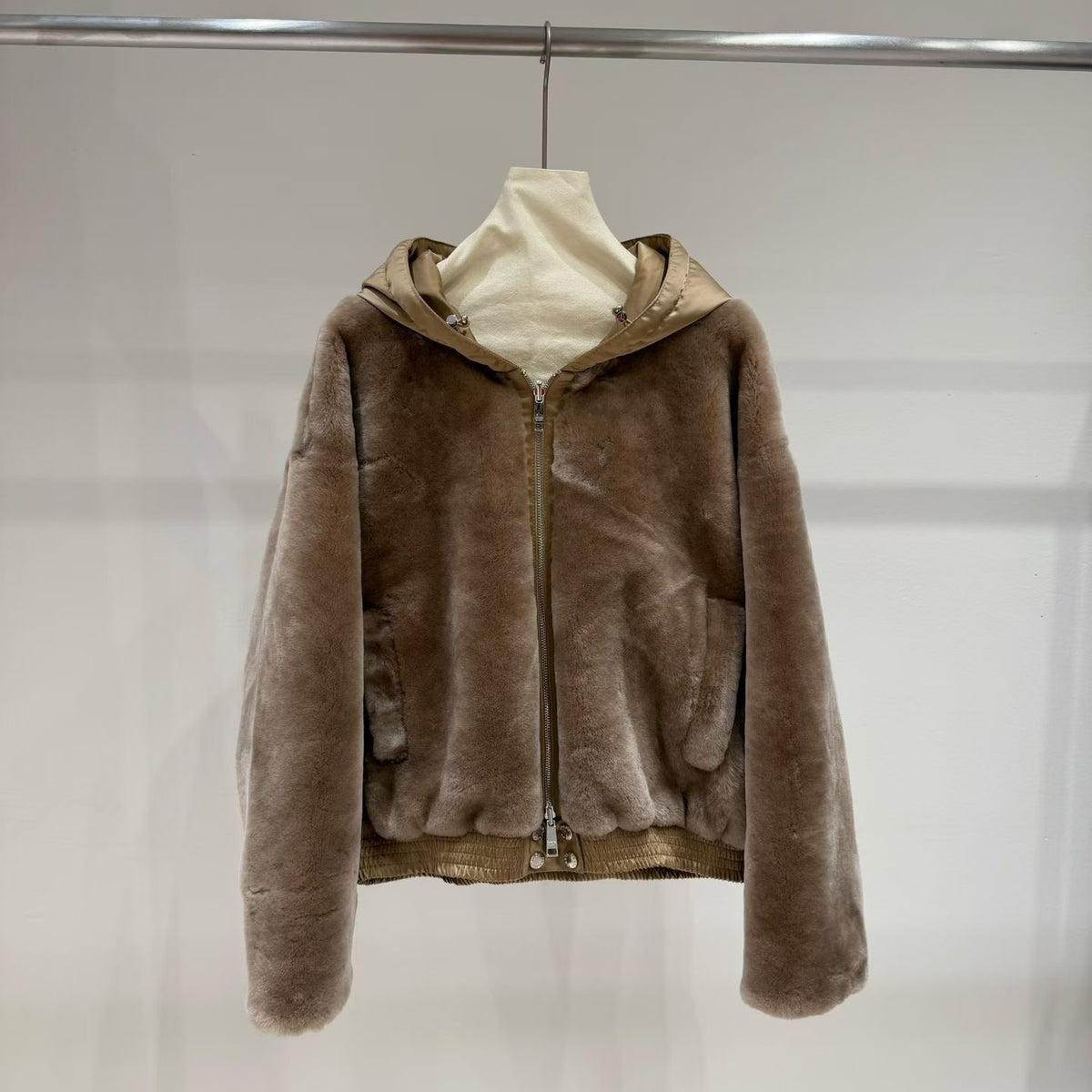 Sheepskin coat