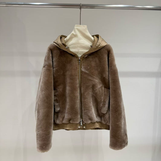 Sheepskin coat