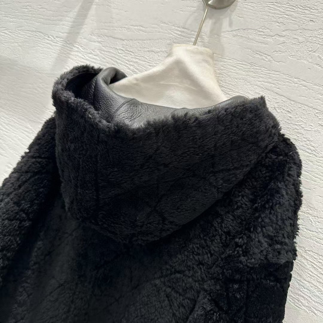 Sheepskin coat
