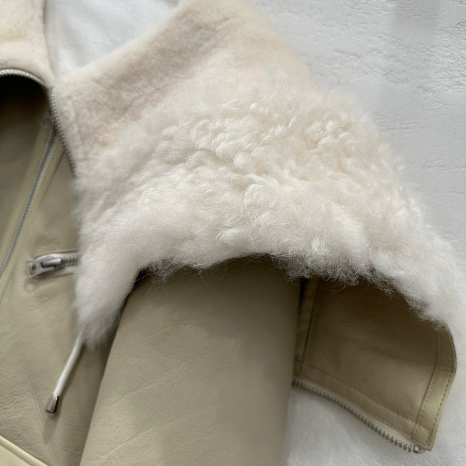 Sheepskin jacket