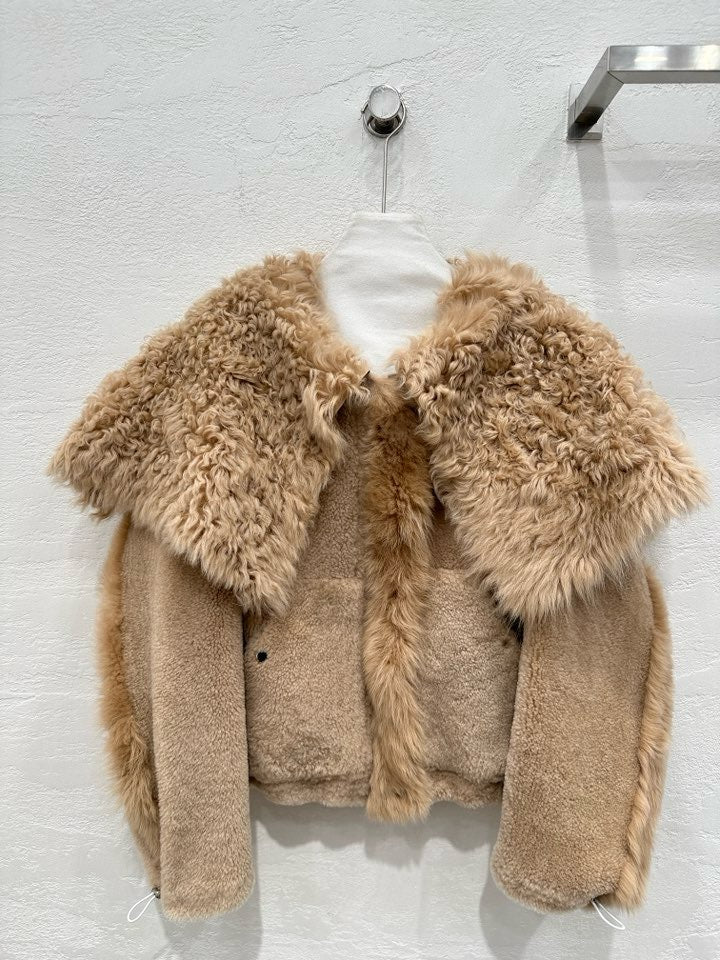 Sheepskin jacket