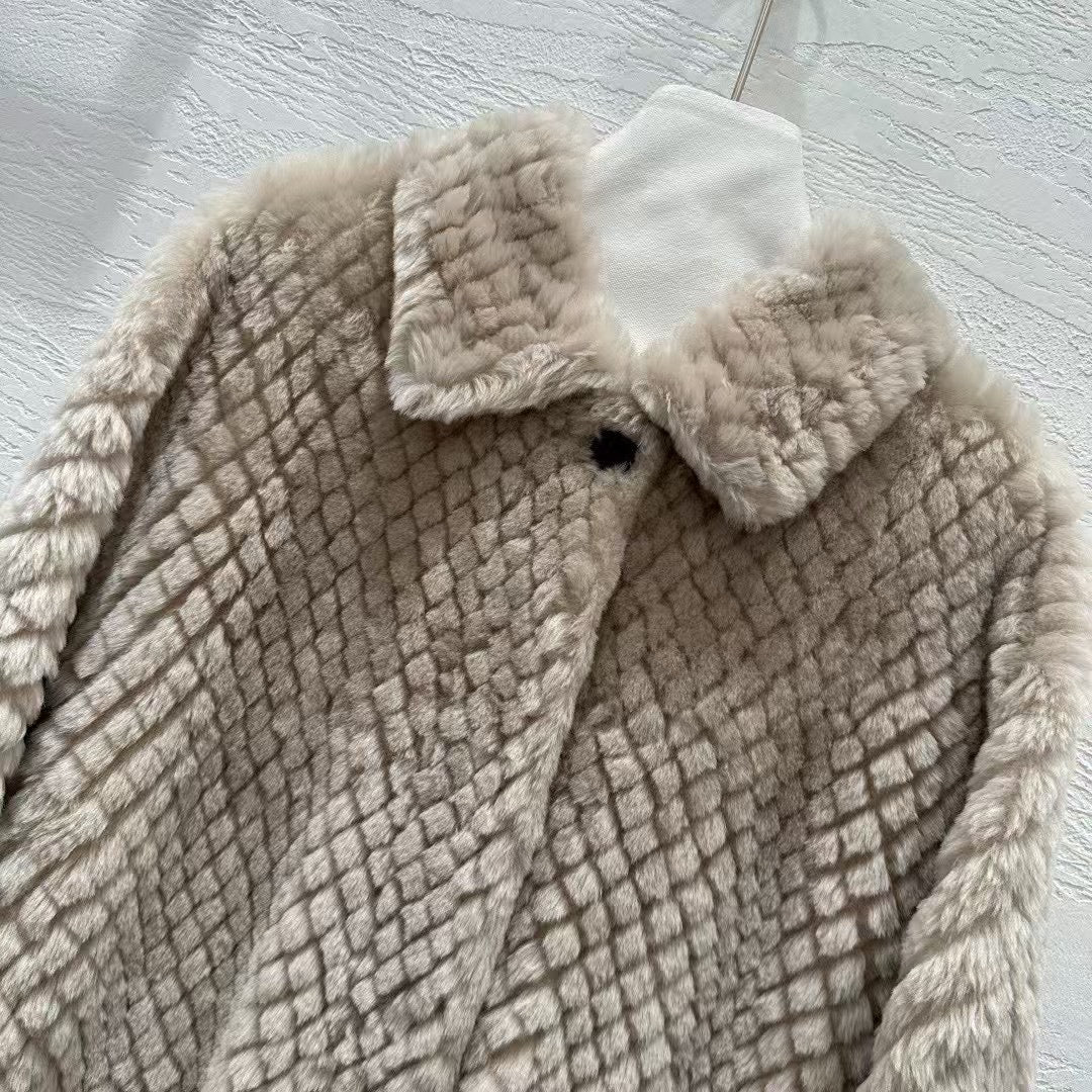 Sheepskin coat