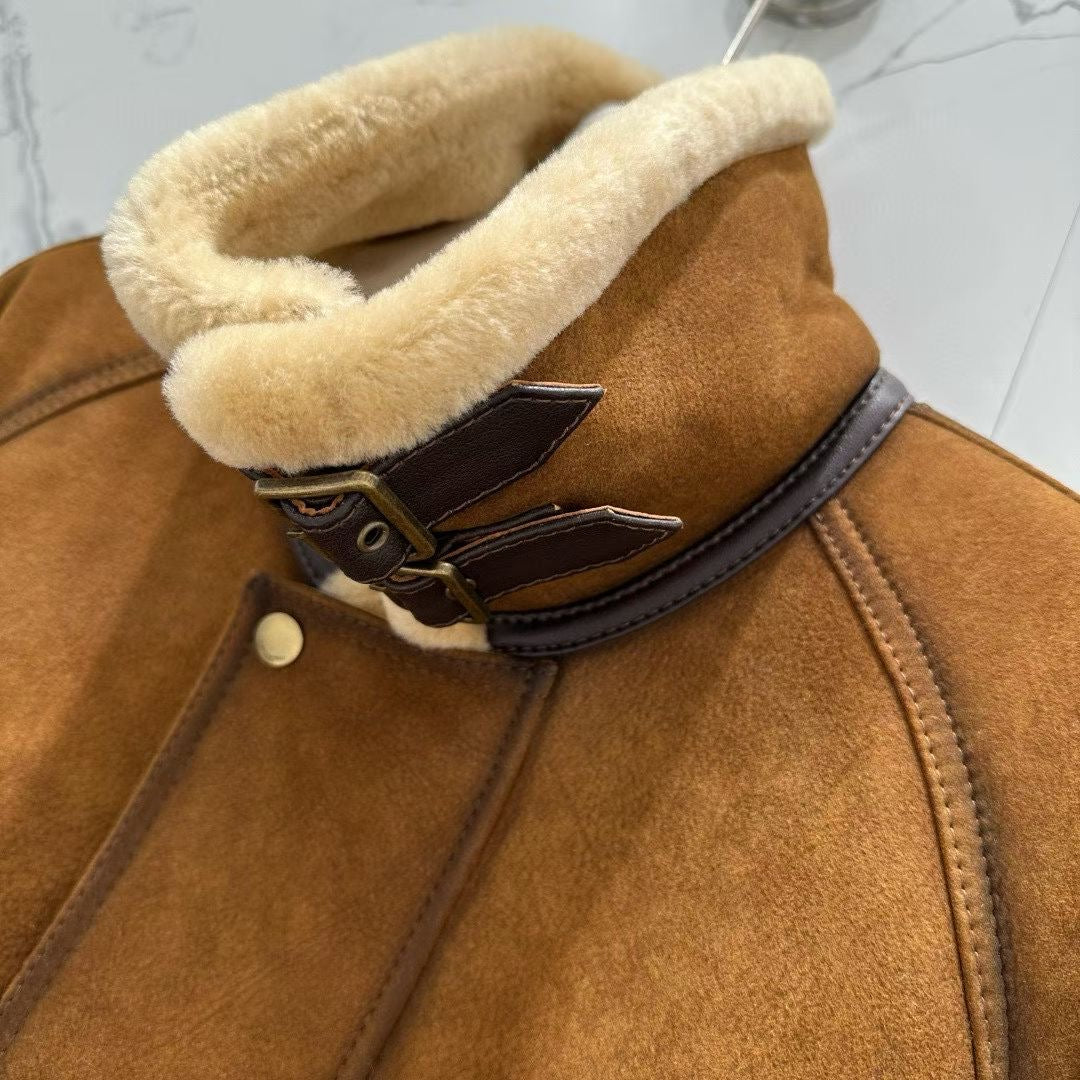 Sheepskin jacket