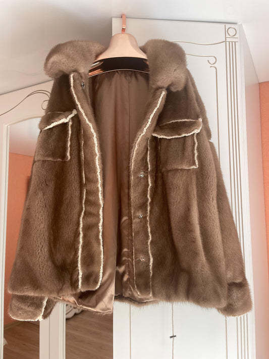 Danish mink fur jacket