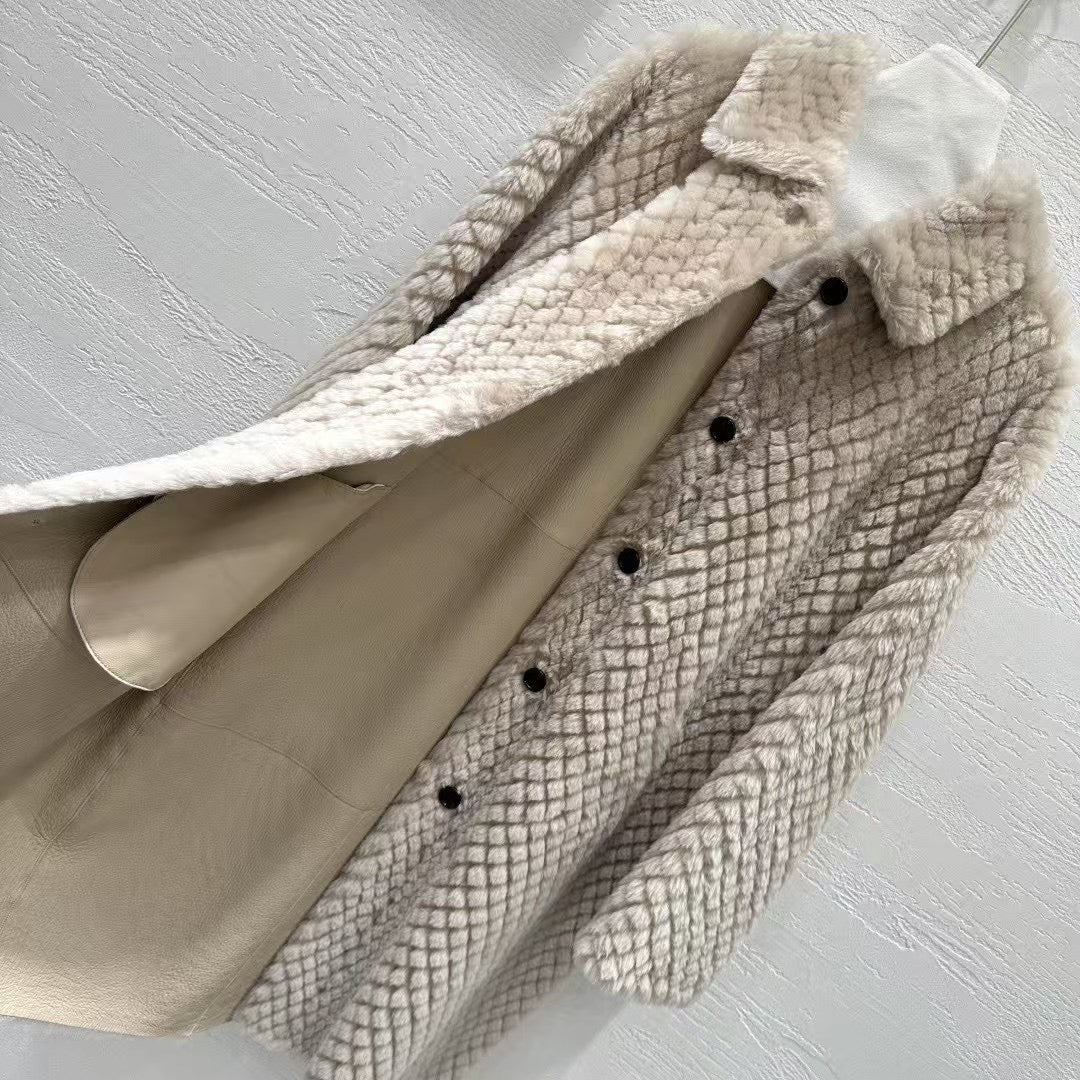Sheepskin coat