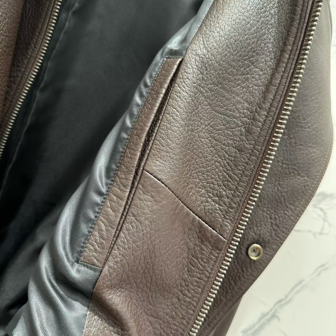 Leather jacket