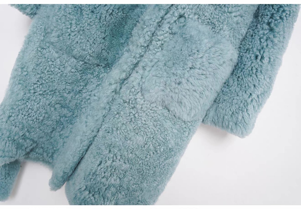 Sheepskin coat