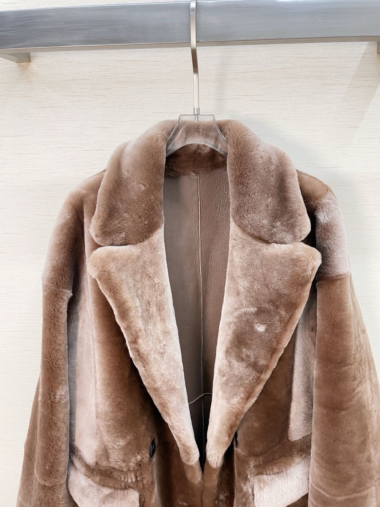 Sheepskin coat